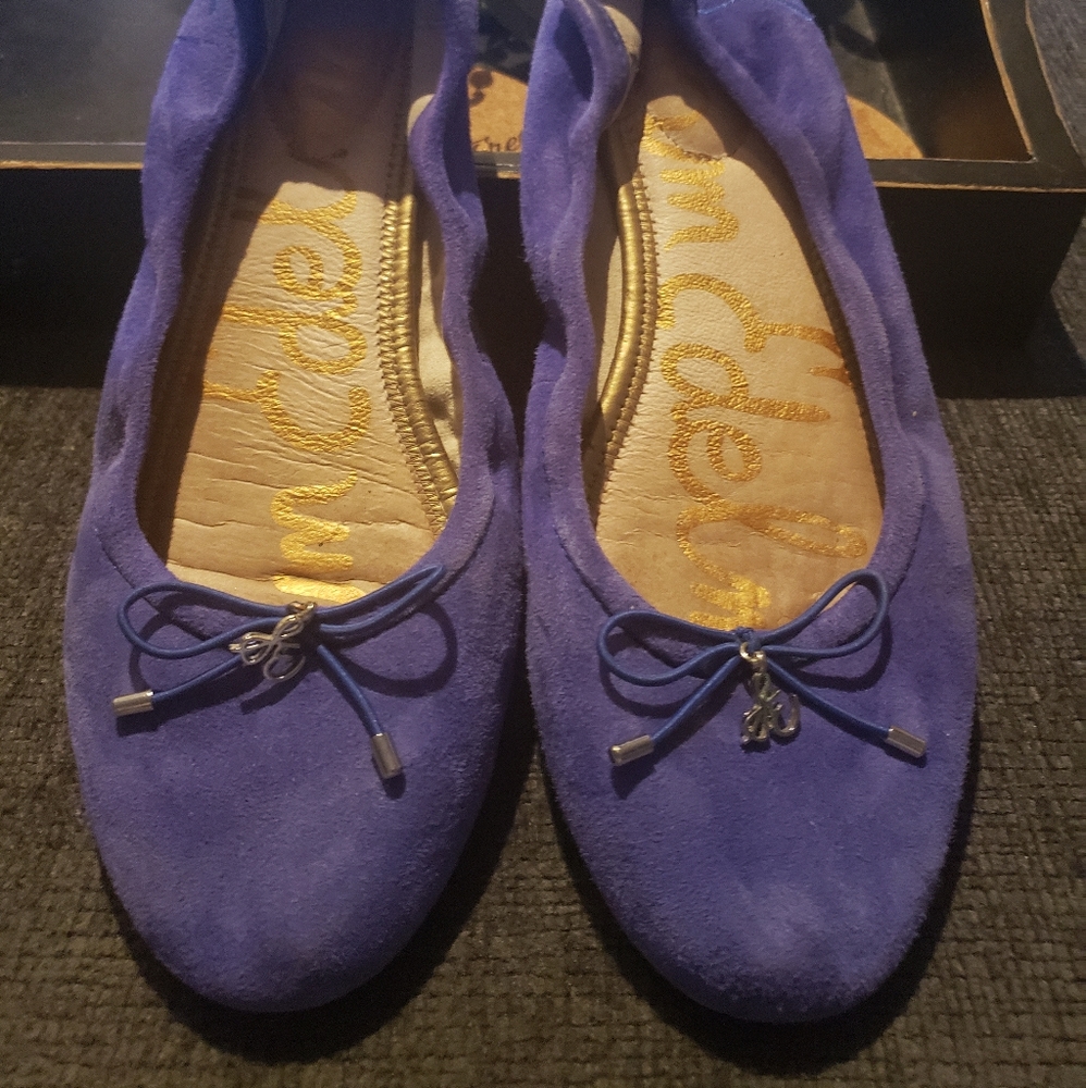 Sam Edelman Suede Felicia Ballet Flats